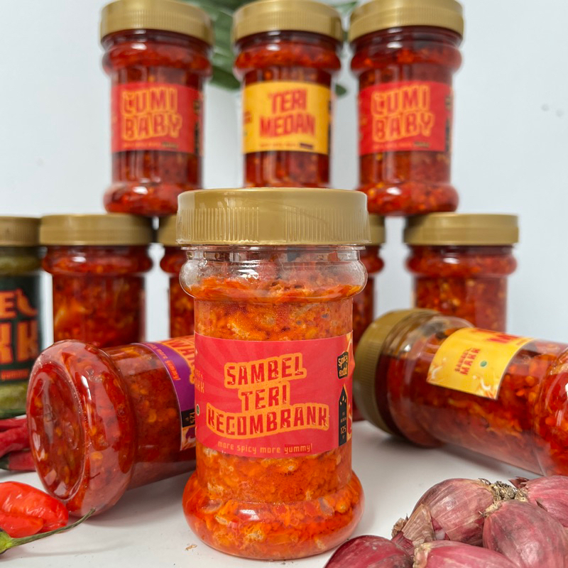 

DAPUR MAKK - Aneka Sambal in Jar - TERI KECOMBRANG