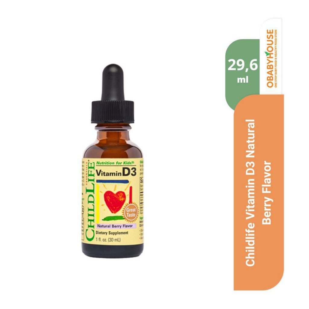 Childlife Vitamin D3 Natural Berry Flavor 29,6 ml