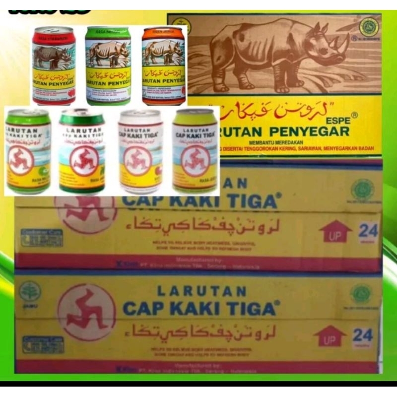 

LARUTAN CAP KAKI3 KALENG 320ML 1 KARTON ISI24 PCS