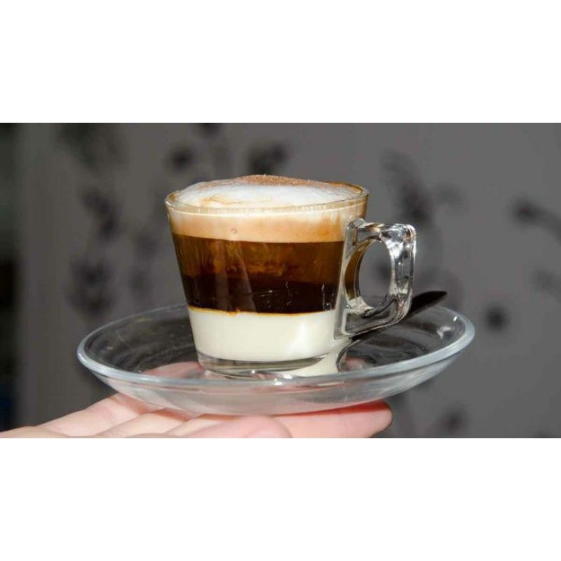 Gelas Kaca Estetik / Gelas Kopi / Gelas Espresso / Gelas Coffe / Gelas / Gelas Kaca