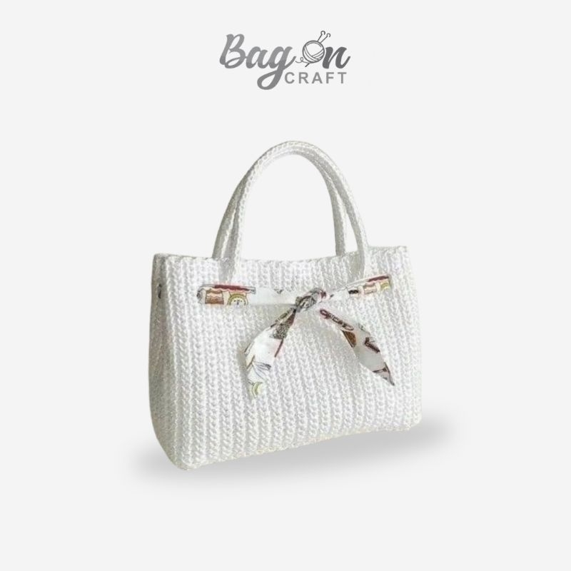 Tas rajut benang nilon_bag on craft berkualitas