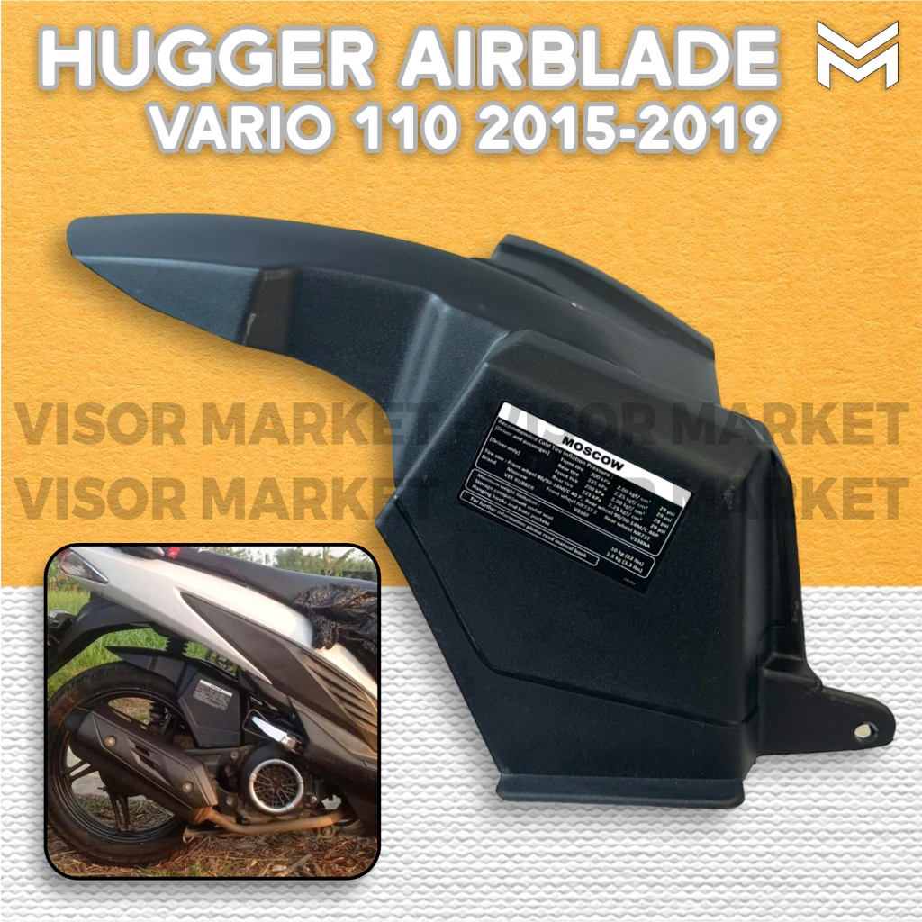 HUGGER AIRBLADE VARIO 110 ESP CBS ISS SPAKBOR KOLONG HUGGER AIRBLADE VIETNAM FREE STICKER