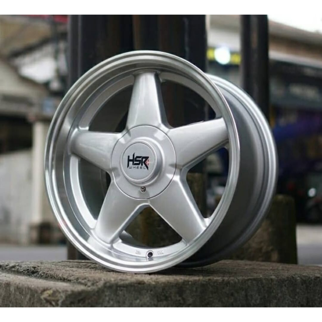 VELG AZEV HSR R16X8/9 HOLE 4X100-114,3 ET35/25 SILVER FOLISH