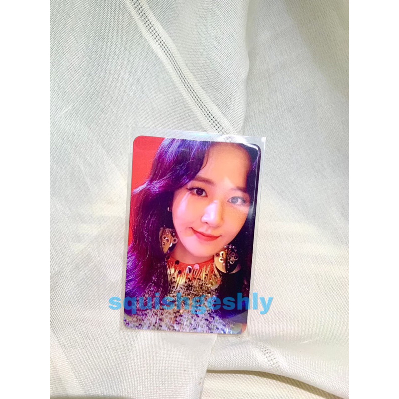 Photocard PC Girls’ Generation Holiday Night Yuri