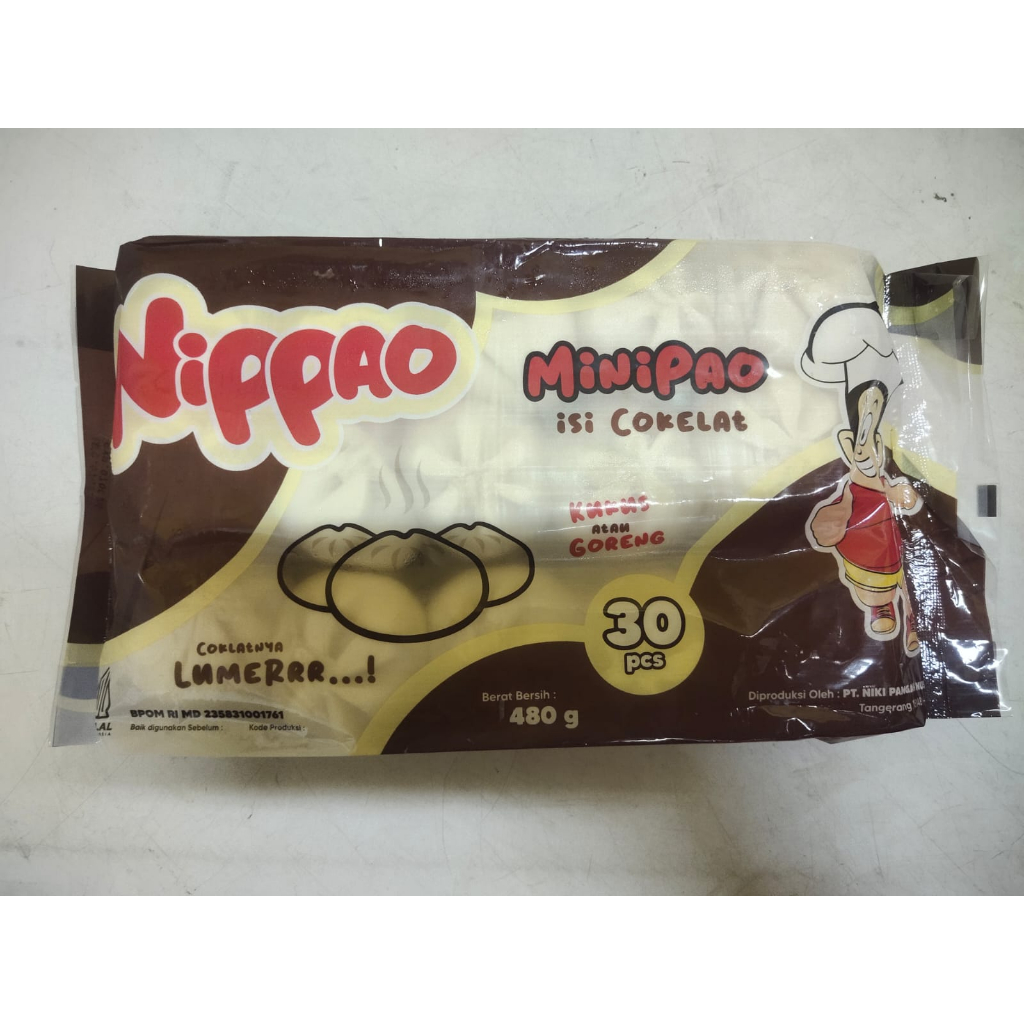 

Nippao Minipao Coklat isi 30 480gr