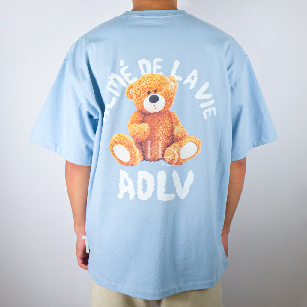 ADLV Teddy Bear Tee Blue 100% Authentic