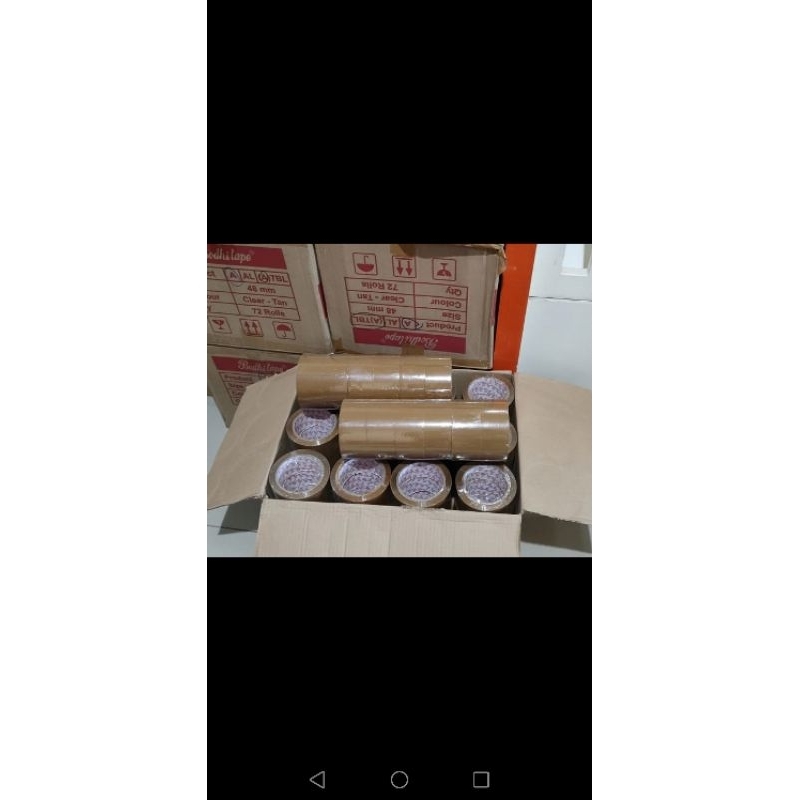 

Lakban Bening / Lakban Coklat 100 yard / DUS Termurah