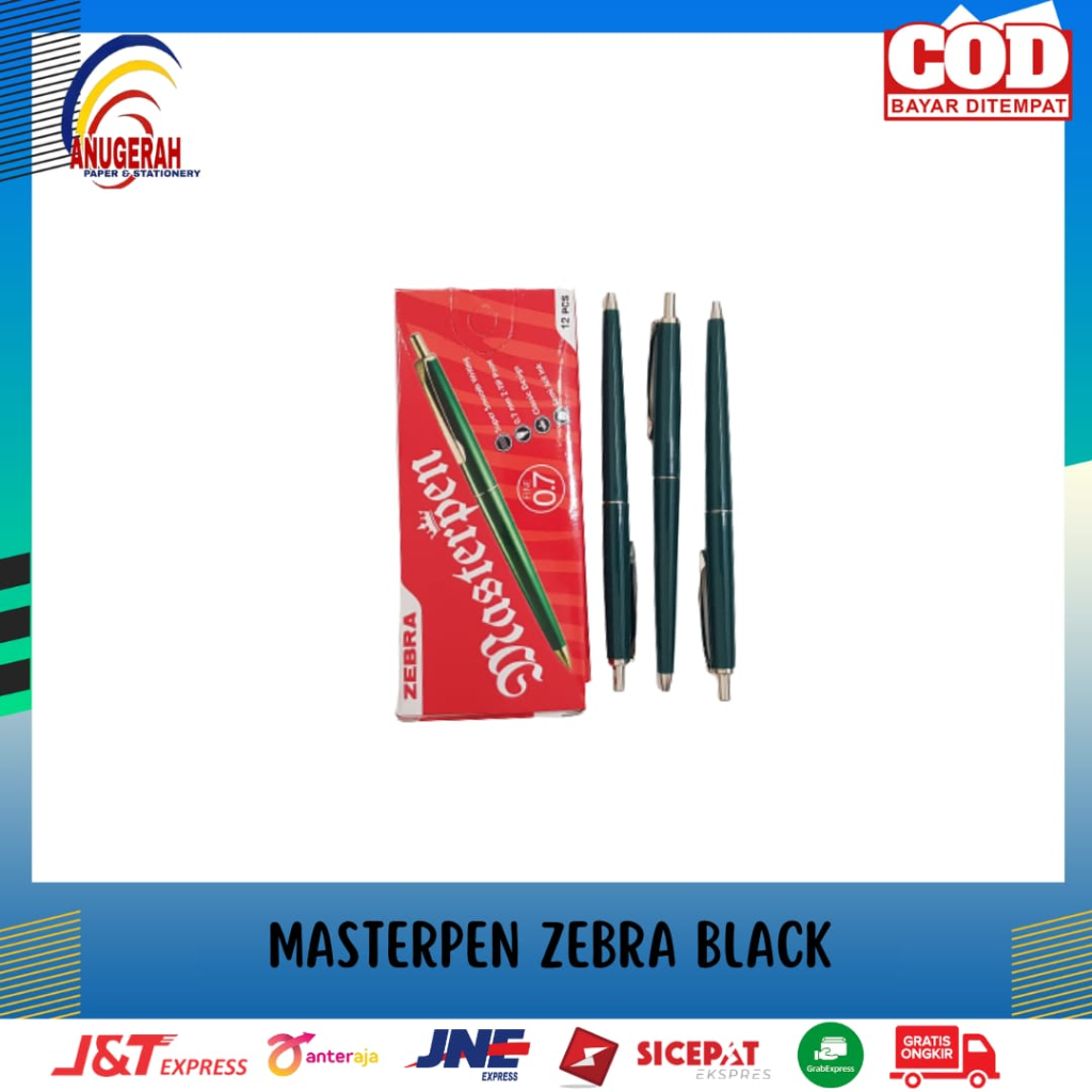 

PULPEN ZEBRA GREEN MASTERPEN BARREL (PCS)