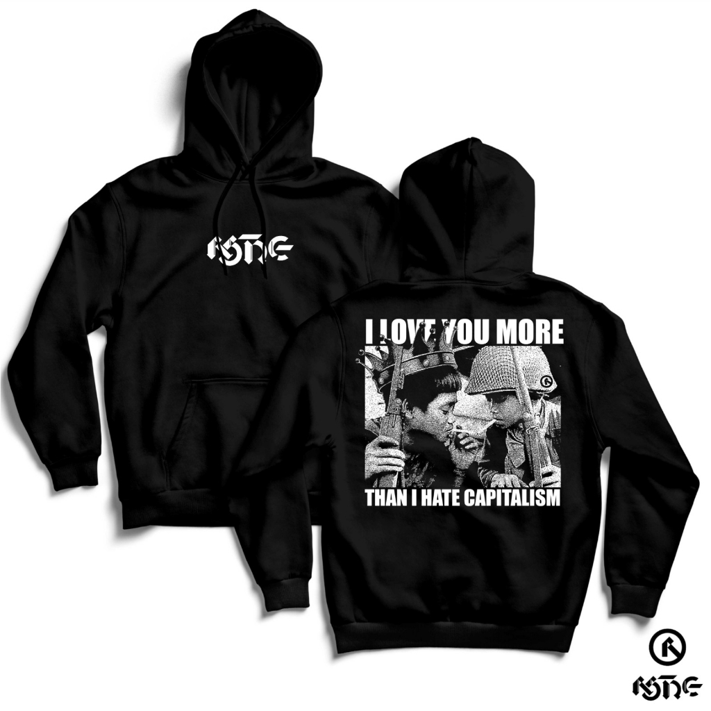 Hoodie I Love You More Resistance Noise RN 128