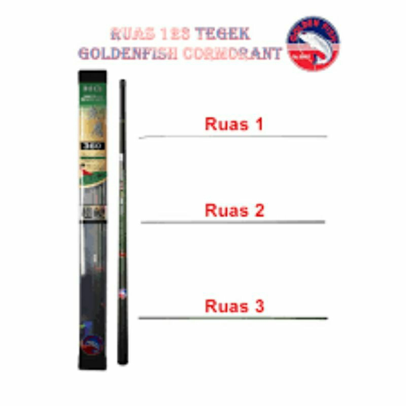 Ruas 123 Joran Tegek GOLDENFISH CORMORANT