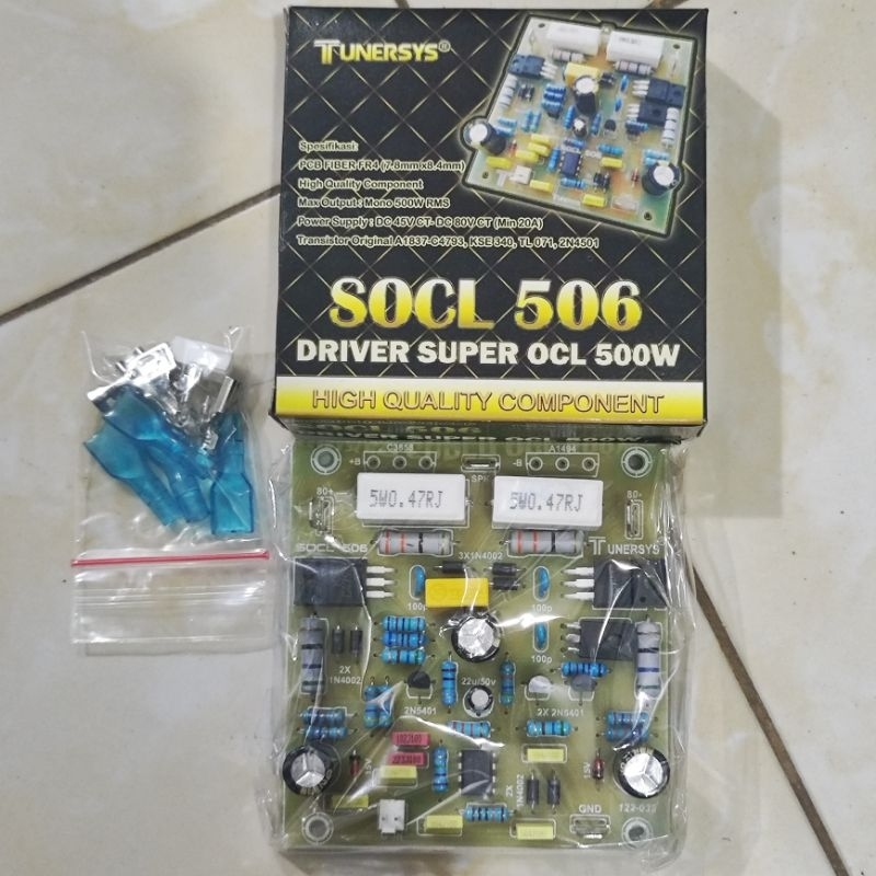 Driver SOCL/Super OCL 506 500Watt Merk Tunersys
