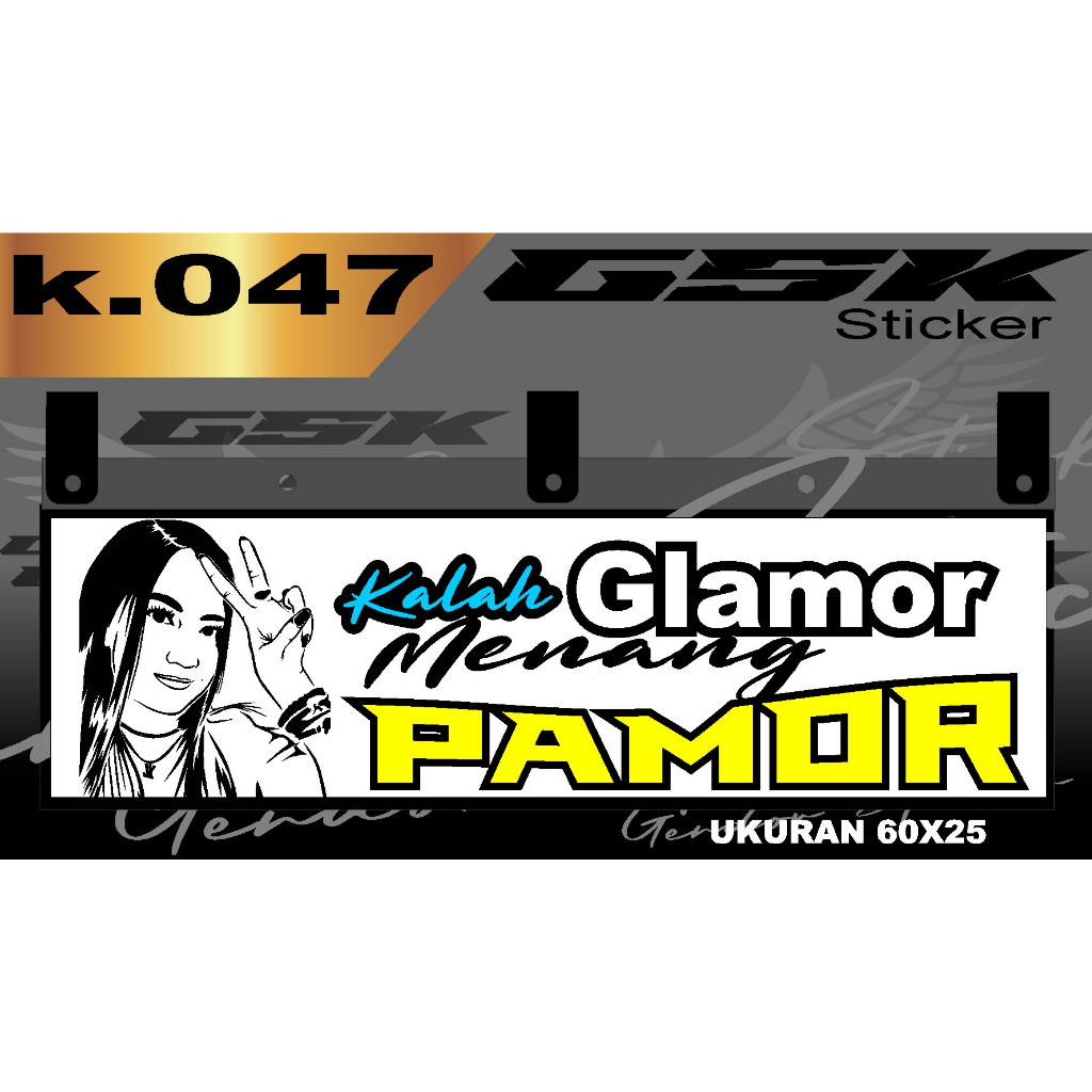 Stiker Cutting Karpet Belakang Truk All Sticker Variasi Karpet k.047