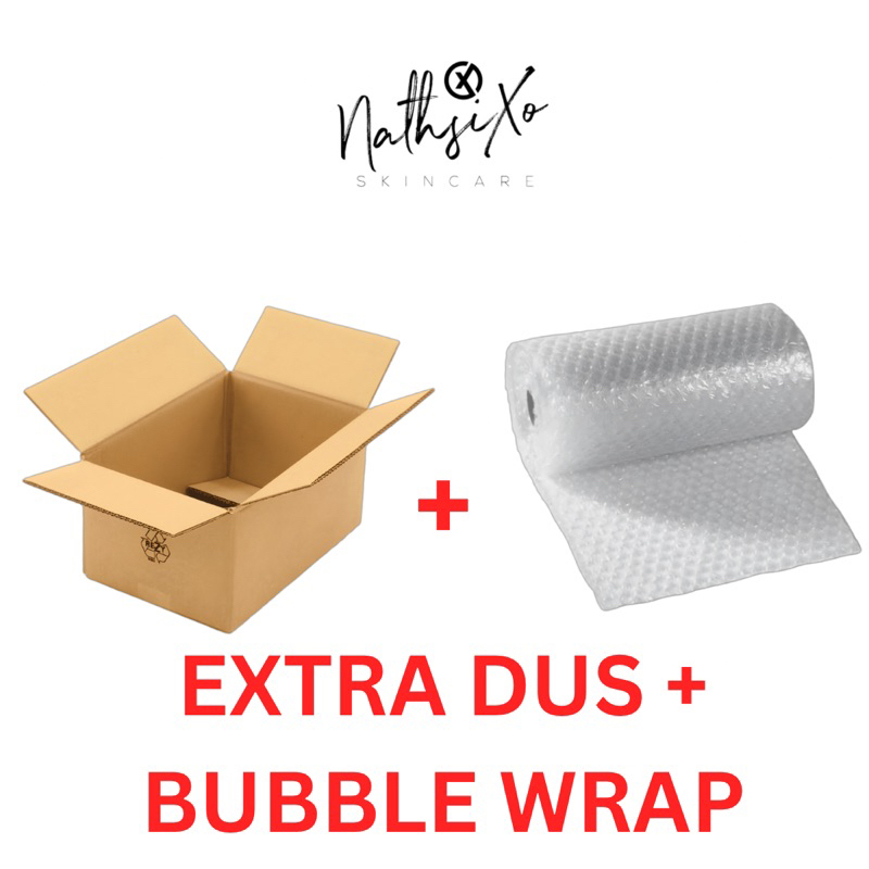 

EXTRA Packing Bubble Wrap Dus Box Keamanan Tambahan