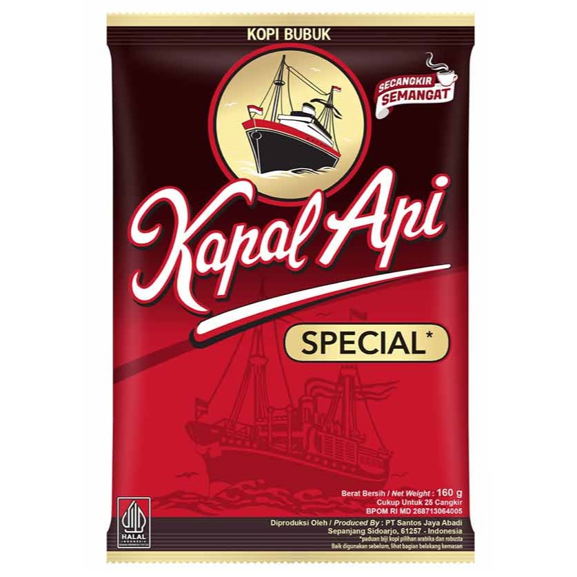 

KAPAL API KOPI BUBUK SPECIAL 150GR