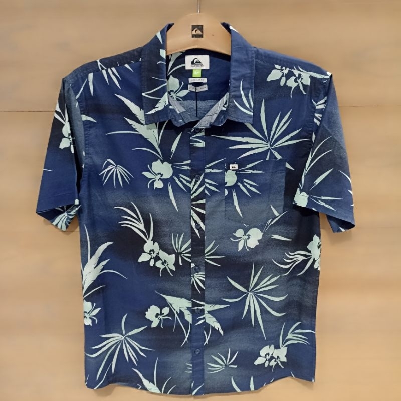 BAJU KEMEJA PRIA QUIKSILVER ORIGINAL FADE OUT SS