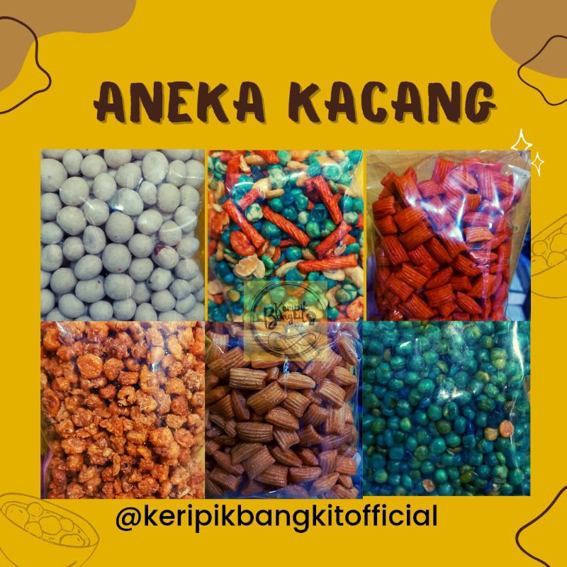 

(250g) Aneka Kacang Bandung/koro/Mersi/Sukro/polong/mix/sakura