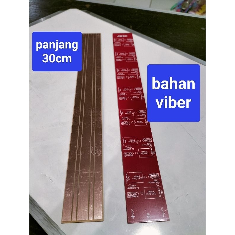 PCB jalur transistor final 30cm