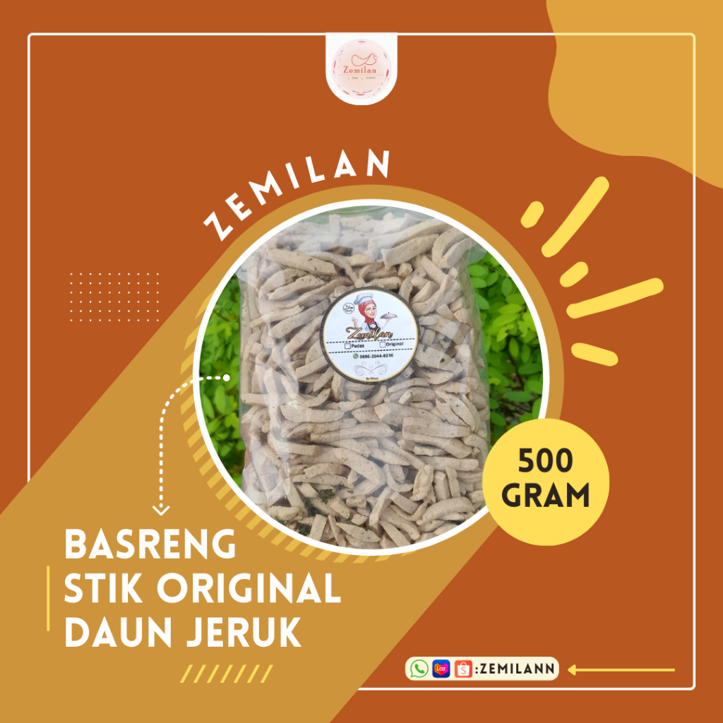 

BASRENG STIK DAUN JERUK ORIGINAL 500 Gram | BASRENG ZEMILAN