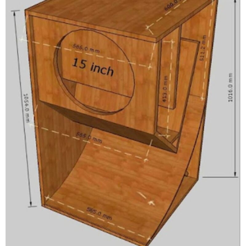 Box speaker 15inch superscop