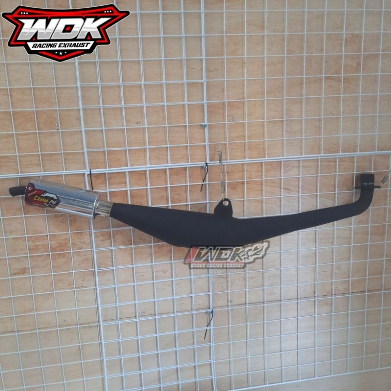 knalpot racing creampie standar racing F1ZR, FZR, Fizr, alfa, tornado, satria hiu, SS1, SS2, Y100,