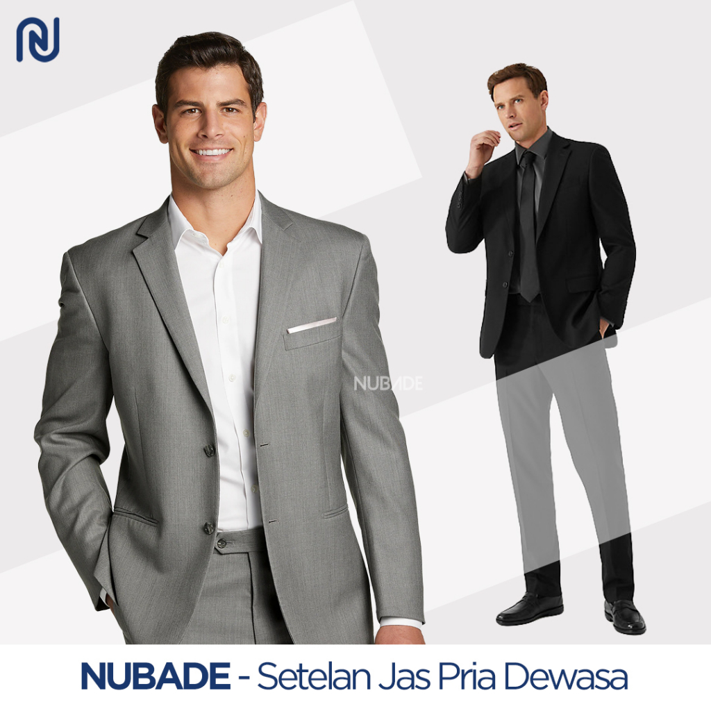 Nubade - Jas Pria Setelan Jas Celana Kerja Setelan Jas Pernikahan Pengantin Pria Setelan Jas Pria De