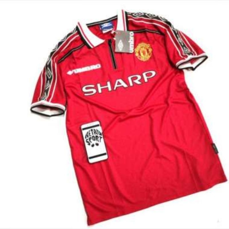 Jersey Retro Manchester United Home Sharp 97/98