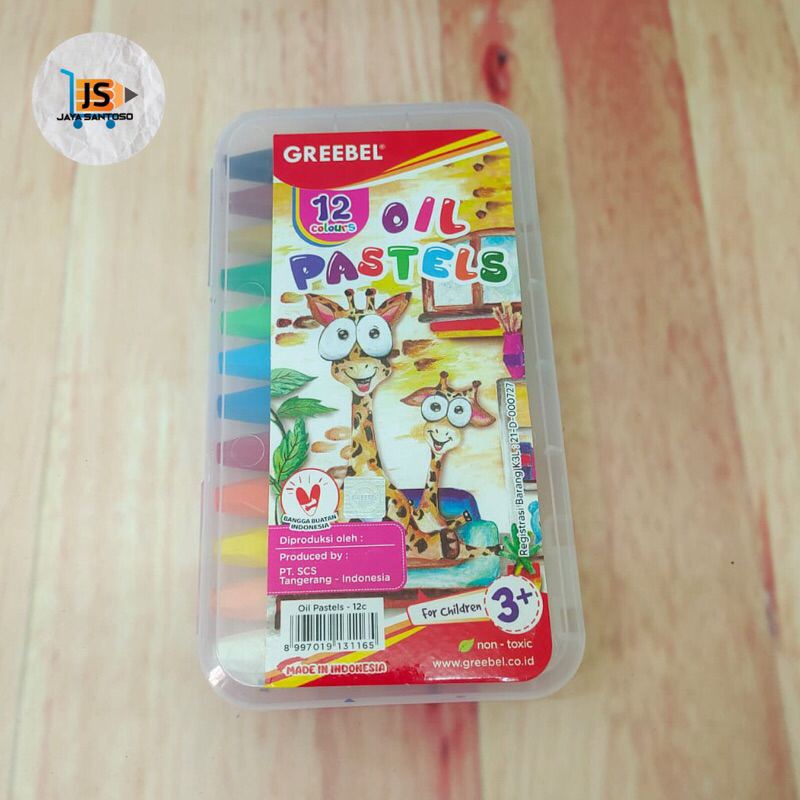 

Crayont Krayon Greebel Oil Pastel 12 Warna
