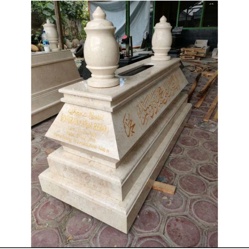 Kijing Marmer Murah Kijing Makam Marmer Prasasti Batu Marmer Kijing Marmer Kalifrafi Kijing Model Bo