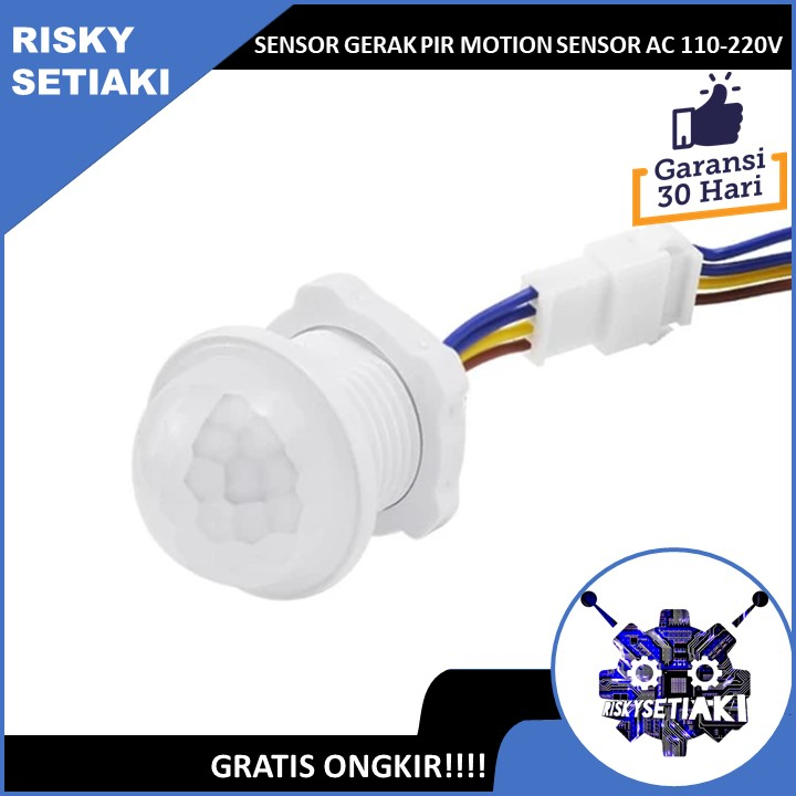 SENSOR GERAK PIR MOTION SENSOR AC 110-220V