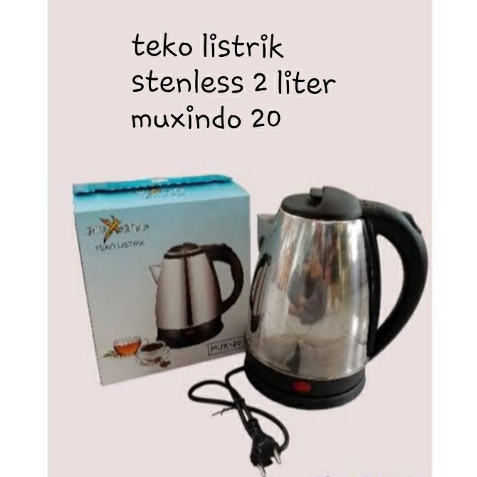 Teko Listrik Muxindo TK-230 Kettle Double Wall 2.3 Liter
