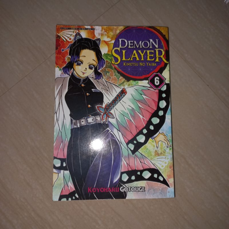 Komik Bekas Preloved Demon Slayer Kimetsu No Yaiba Vol 6