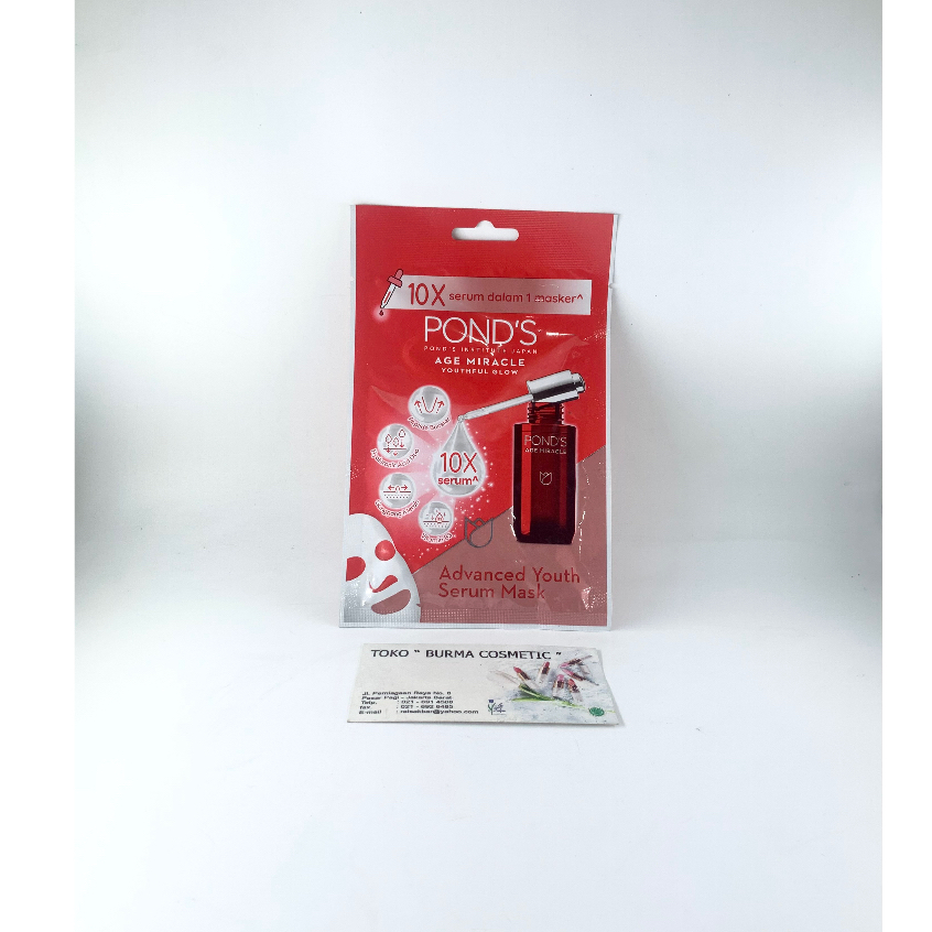 PONDS AGE MIRACLE SERUM MASK ANTI AGING 25gr