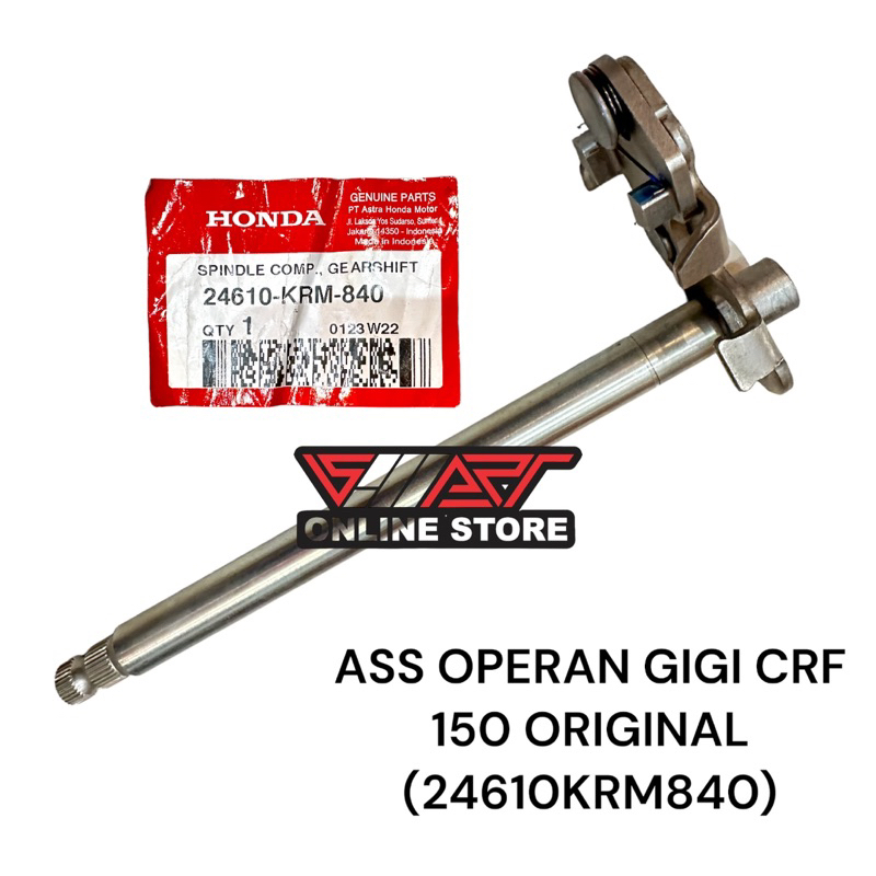ASS OPERAN GIGI CRF 150/ AS OPERAN GIGI CRF 150 ORIGINAL KODE PART 24610KRM840