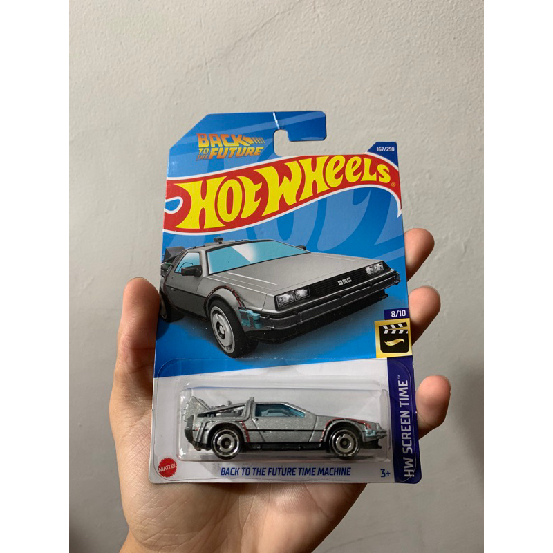 Hot Wheels Back To The Future Time Machine RARE