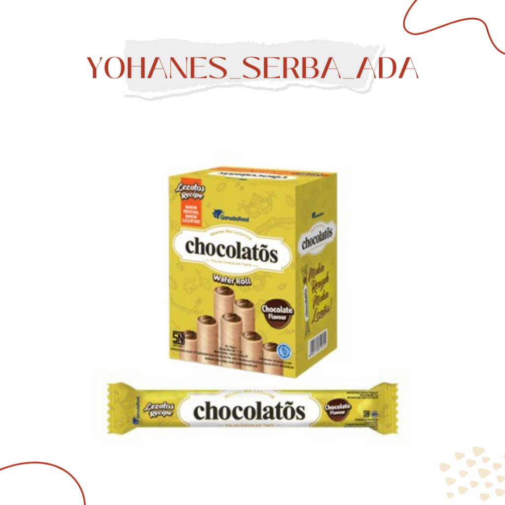 

chocolatos wafer roll pack ( 24pcs)