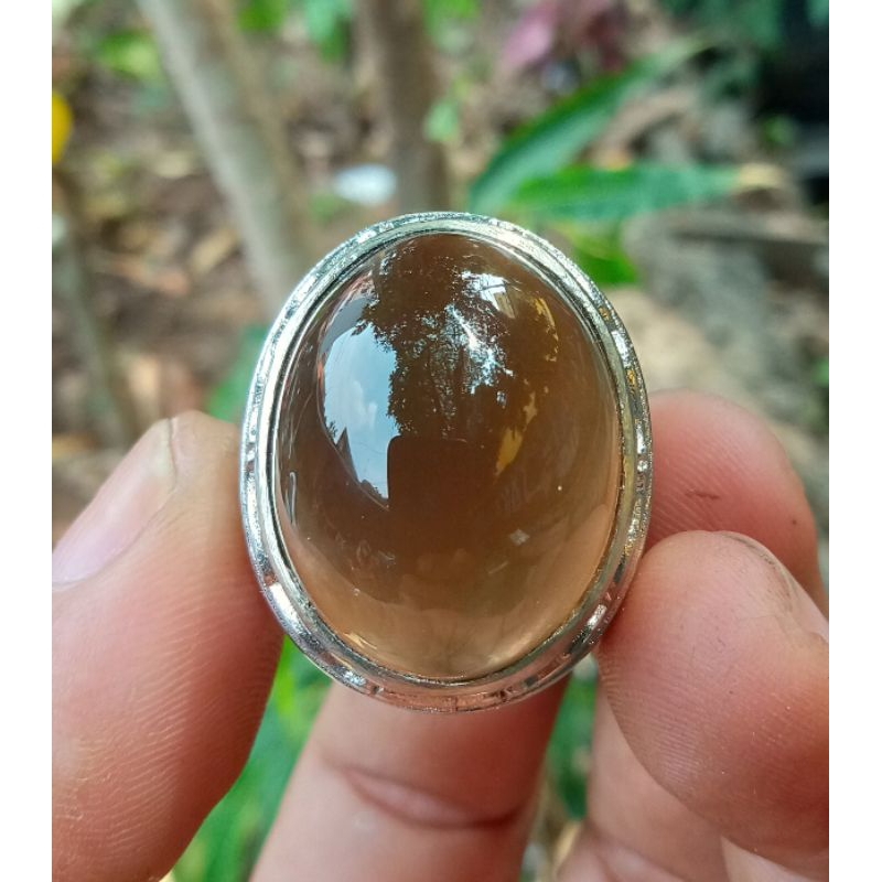 Batu Solar Padang Natural Solok Top Super giwang (Real picture) stok 1