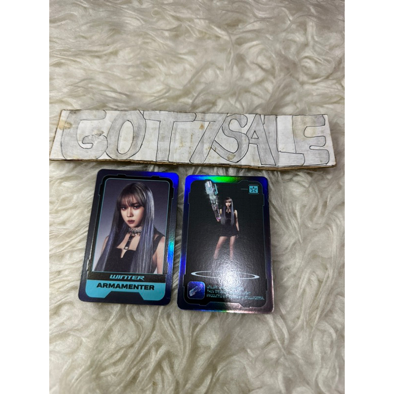 AESPA PHOTOCARD OFFICIAL AESPA PC GIRLS / MY WORLD / SAVAGE / KARINA WINTER NINGNING GISELLE