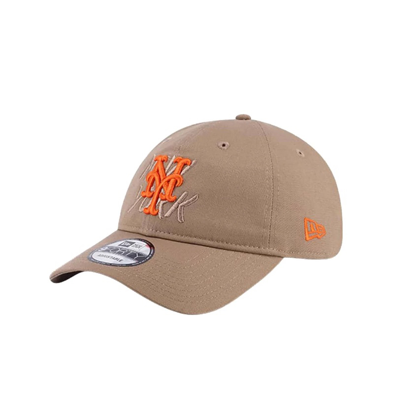 topi newera 940 unst mlb city mets beige