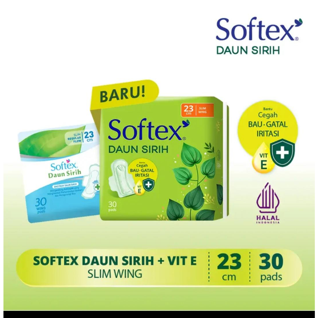 SOFTEX DAUN SIRIH 23CM ISI 30
