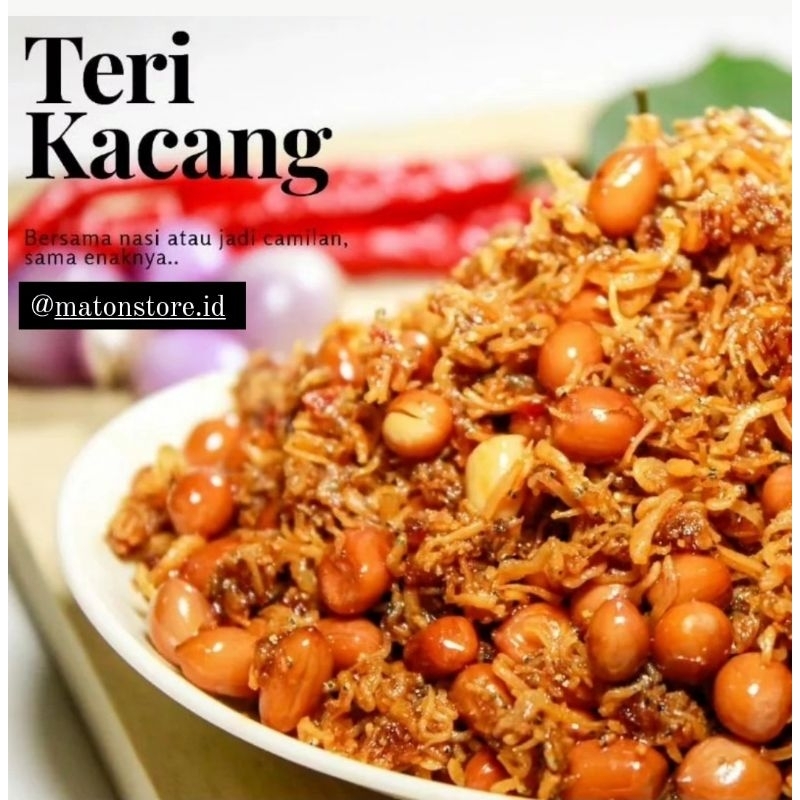 

Teri Medan Masak balado krispy dan kecombrang