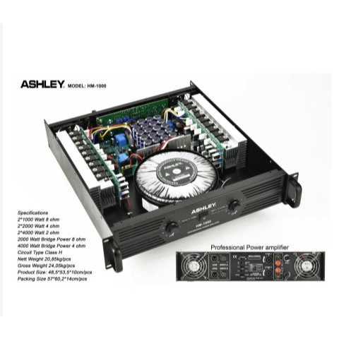 POWER ASHLEY HM1000 HM 1000 ORIGINAL