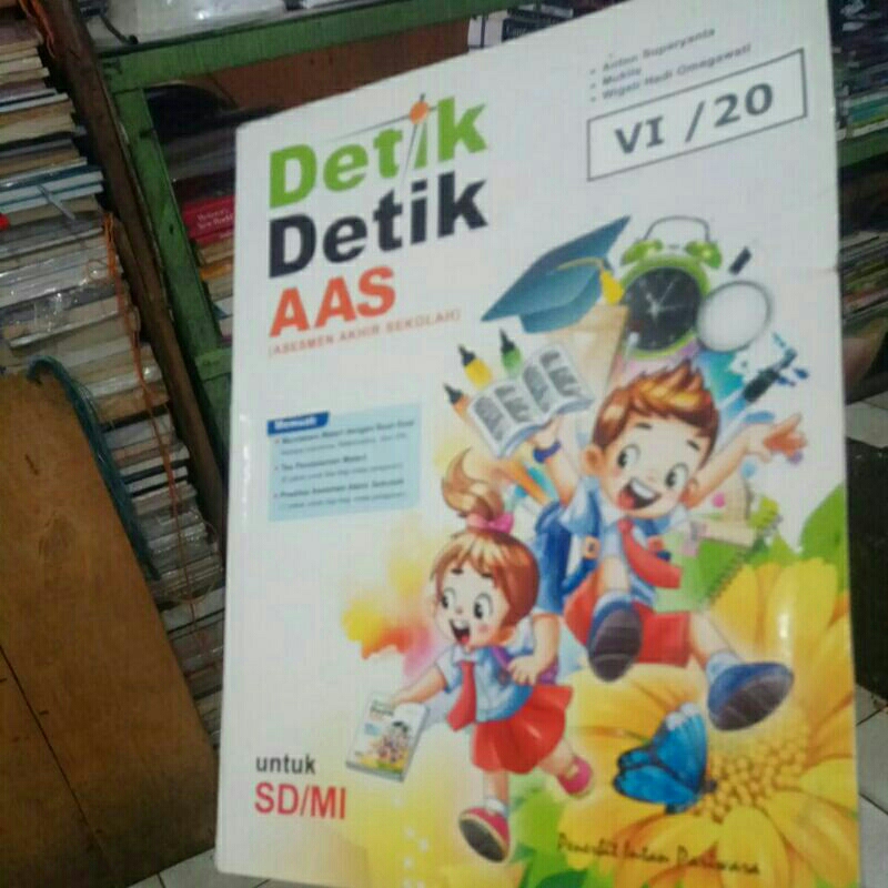 BUKU BEKAS DETIK - DETIK AAS ( ASESMEN AKHIR SEKOLAH)