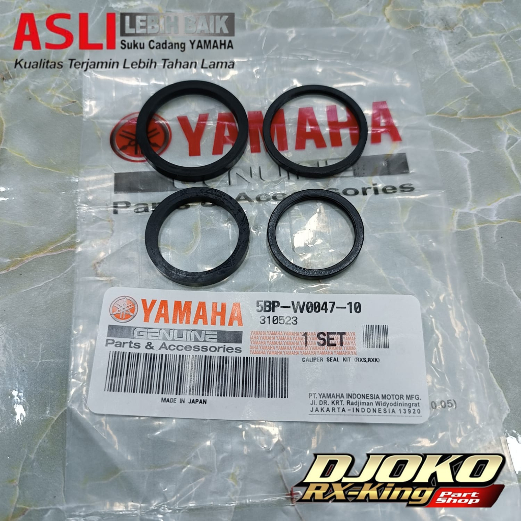seal kaliper rx king 2 piston new muda original YGP 100% garansi ori