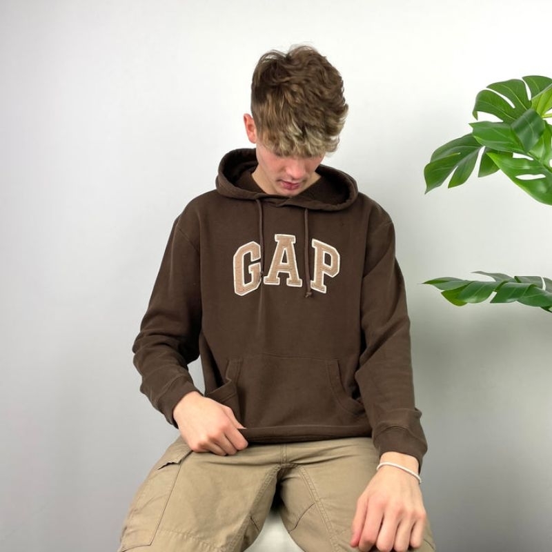 Hoodie GAP Coklat