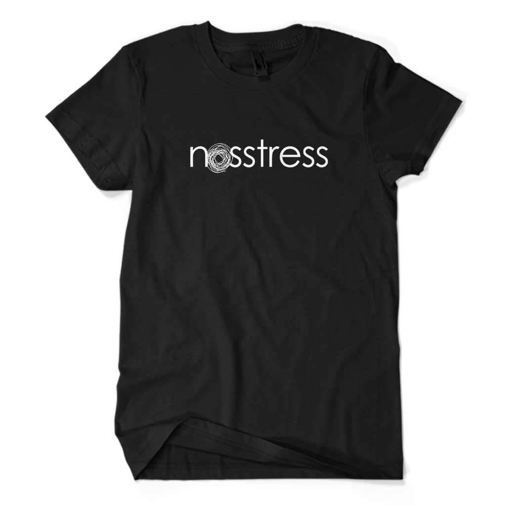 Kaos Distro Premium NOSSTRESS LOGO - Baju Band Musik Indie Indonesia Unisex Dewasa