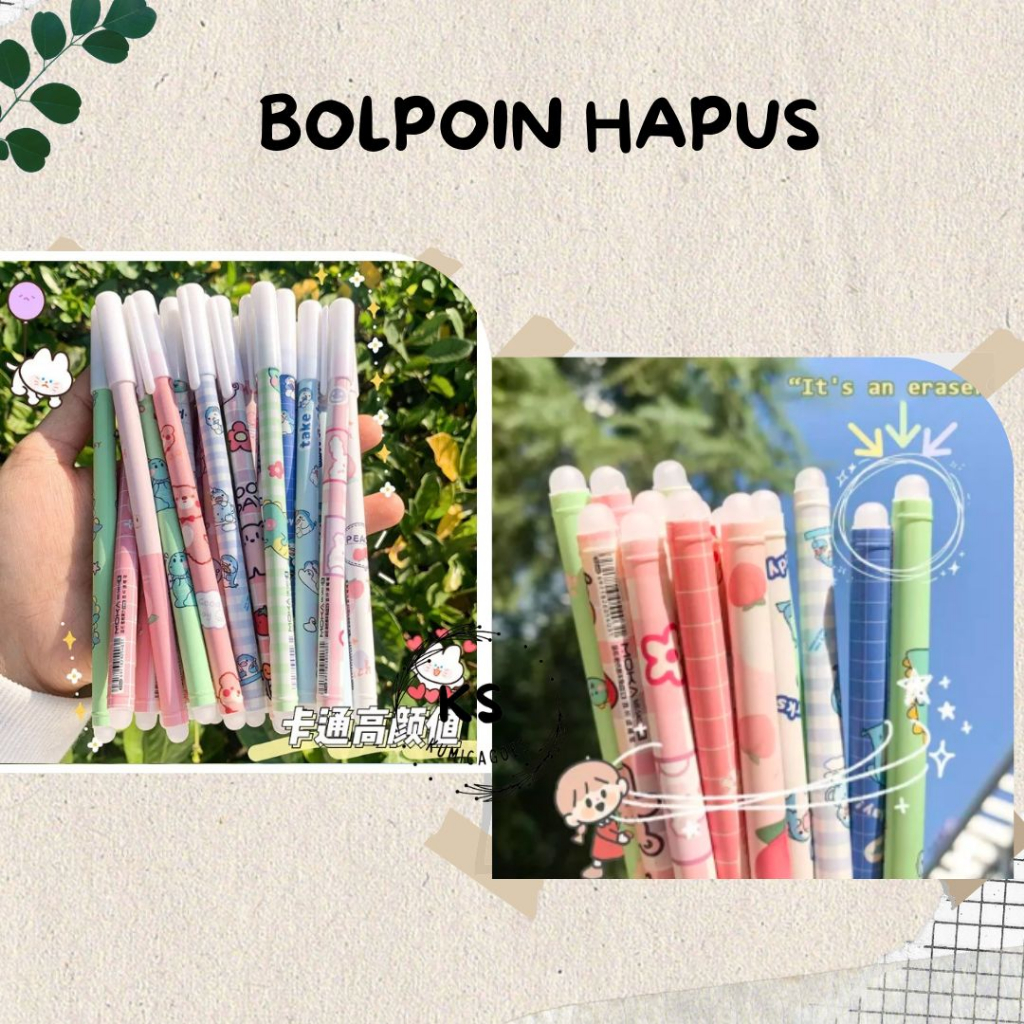 

✅ Pena Gel Dapat Dihapus Ballpoint ajaib murah / Pulpen Bisa Dihapus Pena Gel Dapat Dihapus