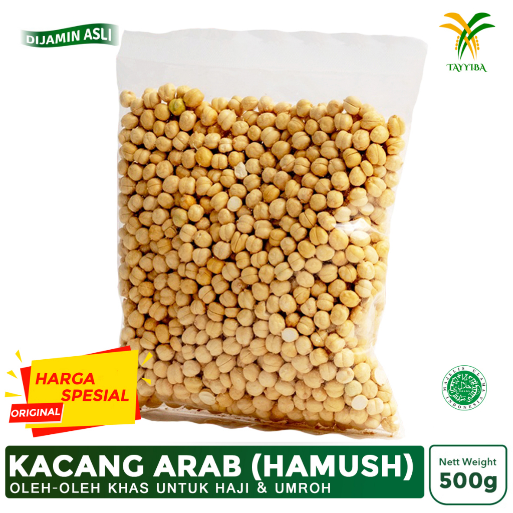 

Kacang Arab Hamush Oleh Oleh Haji dan Umroh 500g