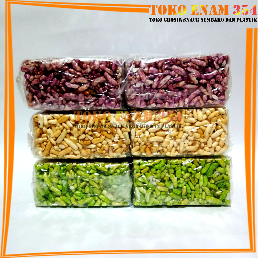 

Jipang / Gipang / Bipang / Puff Rice Beras / berondong manis warna warni / putih isi 10 pcs per bungkus