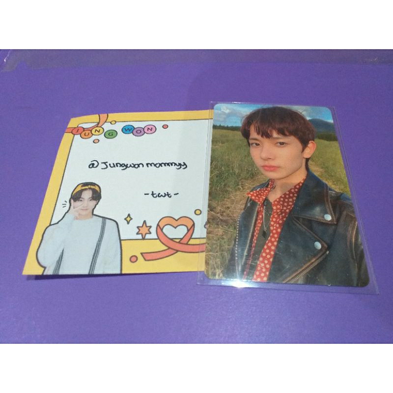READY PHOTOCARD BORDER DAY ONE HEESEUNG DAWN VER