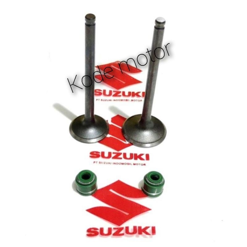 Payung klep+seal klep Suzuki Shogun 125 FL,Shogun 125 Sp,NR,RR,Smash Titan